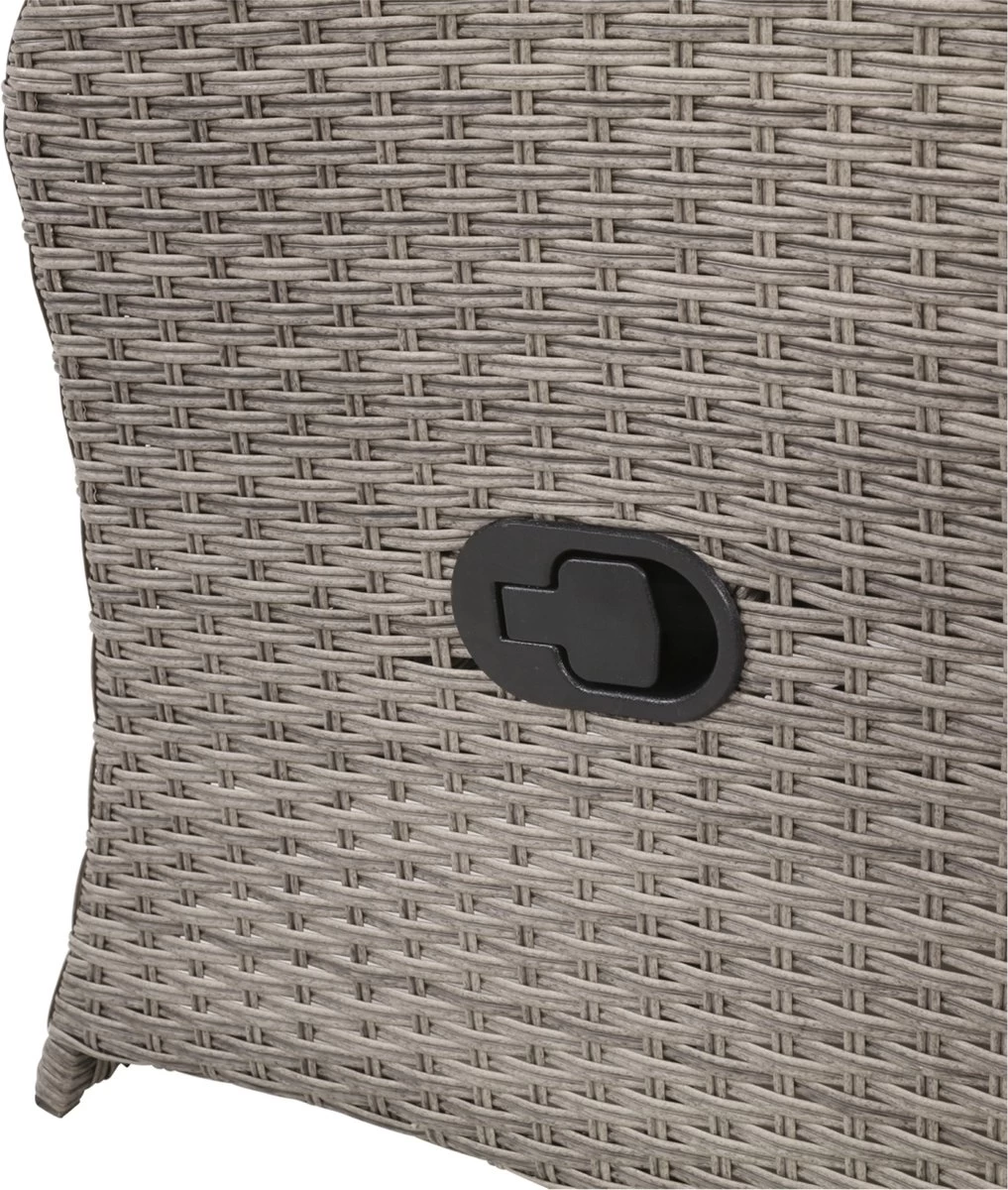 Loungeset Duoset Melia 2 Verstelbare Stoelen + Tafel - Balkonset - Image 8