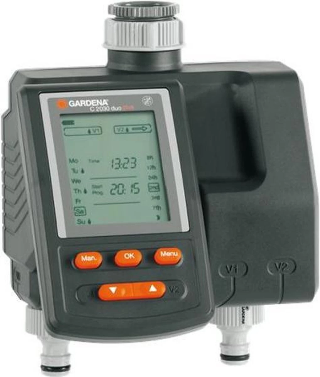 GARDENA Besproeiingsomputer MultiControl Duo - 3 Besproeiingen Per Dag - 1min Tot 3u 59min. - Image 4