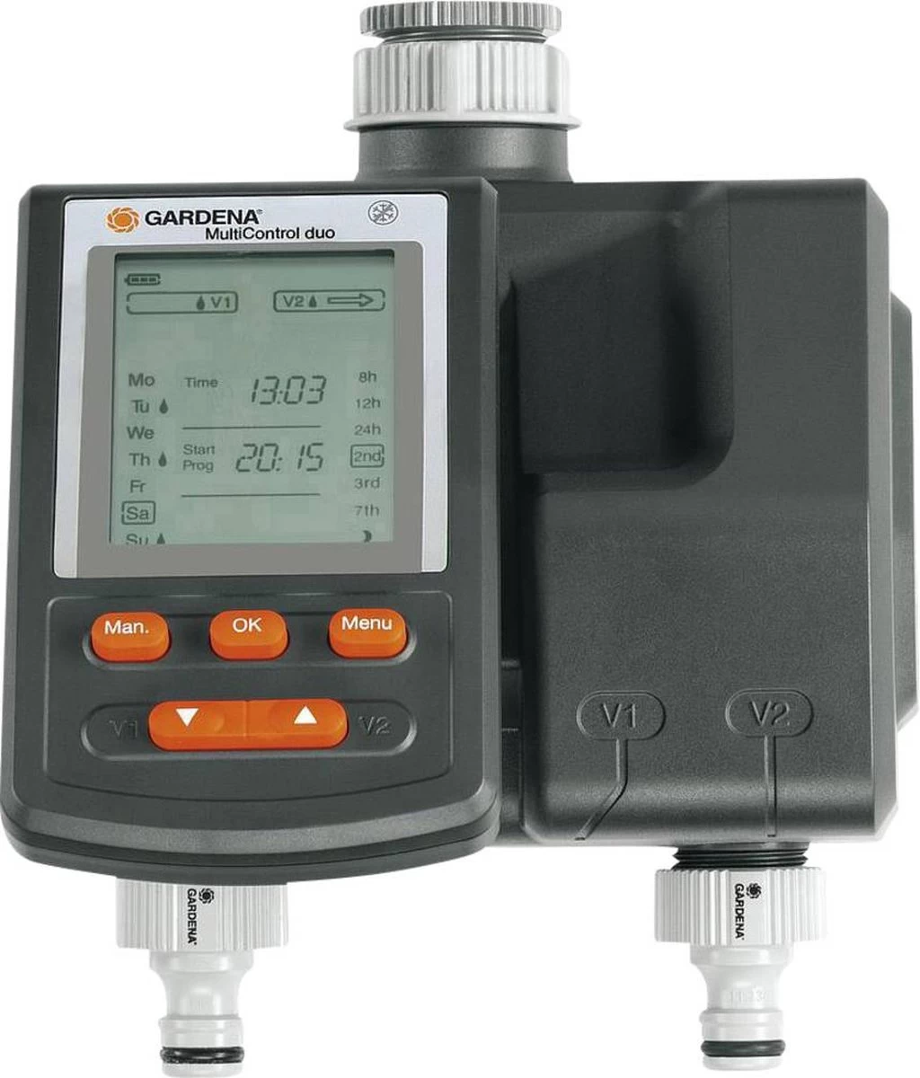 GARDENA Besproeiingsomputer MultiControl Duo - 3 Besproeiingen Per Dag - 1min Tot 3u 59min. - Image 15