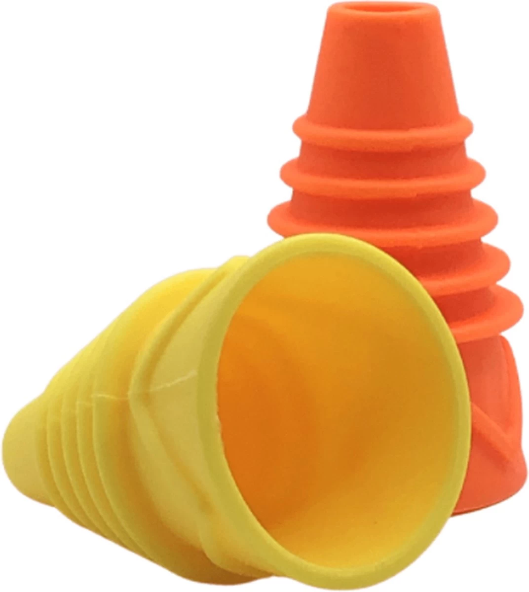 Merkloos Fruitvliegjes Vanger - Vliegenvanger - Vliegenverjager Voor Op Tafel - Rouwvliegjes Bestrijden - Vliegen - Siliconen - Fruitvliegjes Vallen - 2 Stuks - Image 2