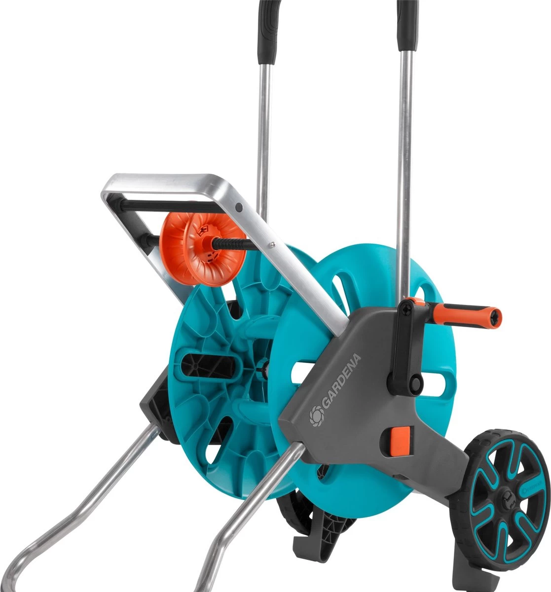 GARDENA - AquaRoll M CleverRoll Easy Slangenwagen - Maximaal 60 Meter - Inklapbare Zwengel - Image 11