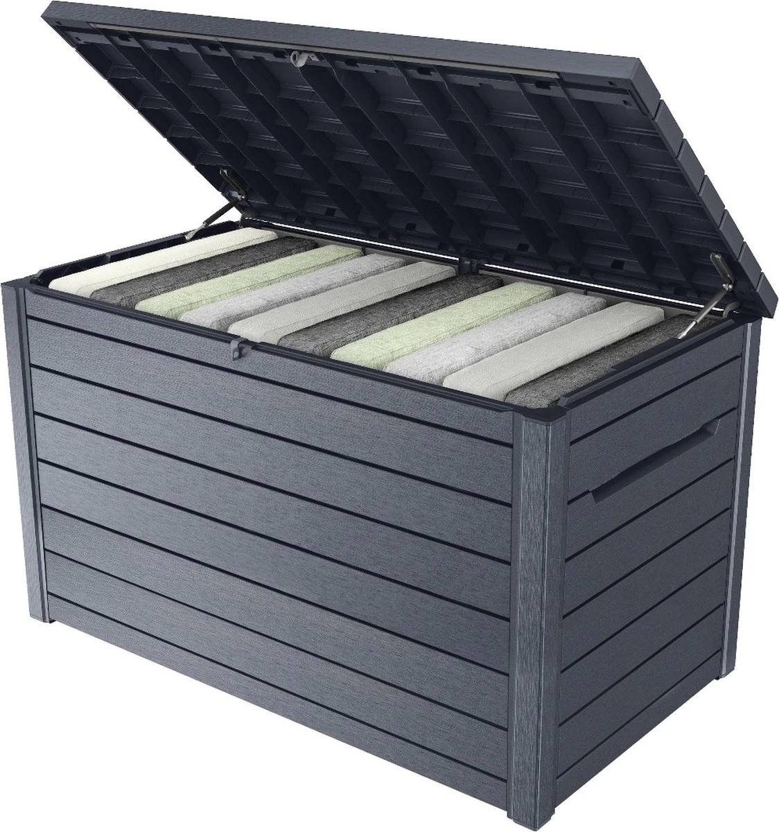 Keter Ontario Opbergbox - 870L - 147x83x86cm - Grafiet - Image 2