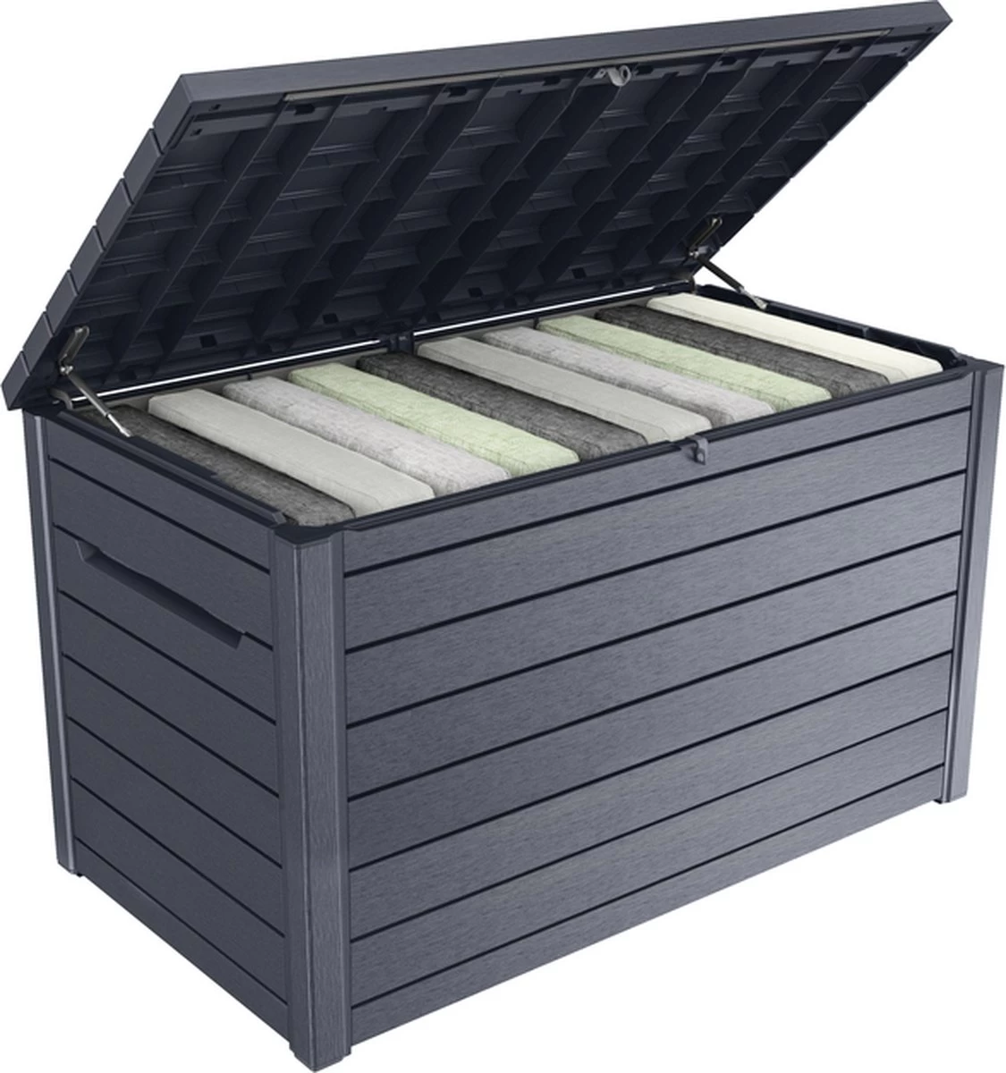 Keter Ontario Opbergbox - 870L - 147x83x86cm - Grafiet - Image 3