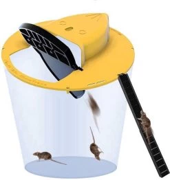 Merkloos Muizenval Diervriendelijke - Muizenval Emmer - Rattenval - Mouse Trap - Rat Trap - Muizenverjager - Ongediertebestrijding