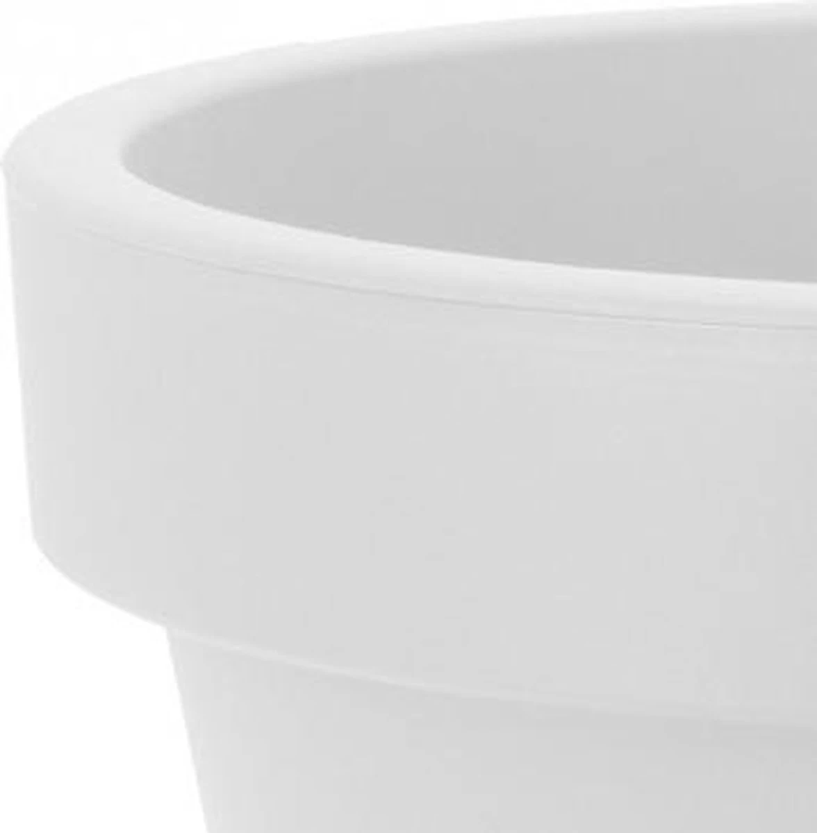 Relaxwonen - Bloempot Rond 60 X 52 Cm Wit - Image 3