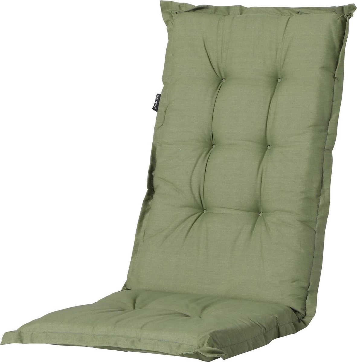 Madison Tuinstoelkussen Hoge Rug Basic Groen