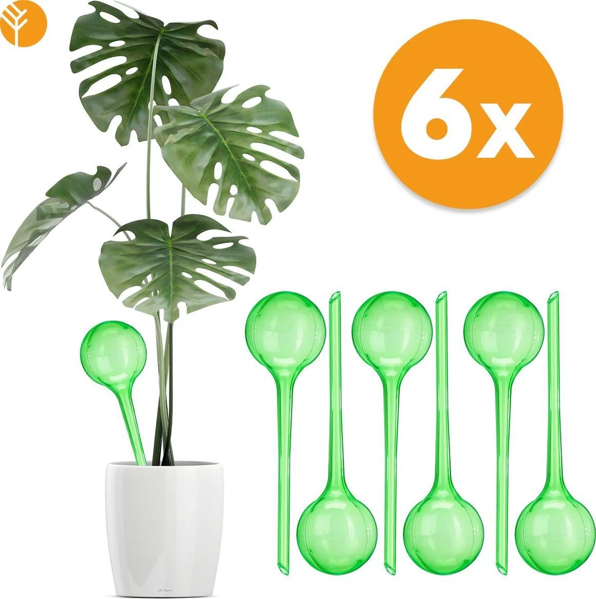 Waterdruppelaar Set Van 6 Stuks Voor Planten – 27 CM – Automatisch Watergeefsysteem Voor Kamerplanten – Planten Watergever Met Druppelsysteem – Waterbol - Image 5