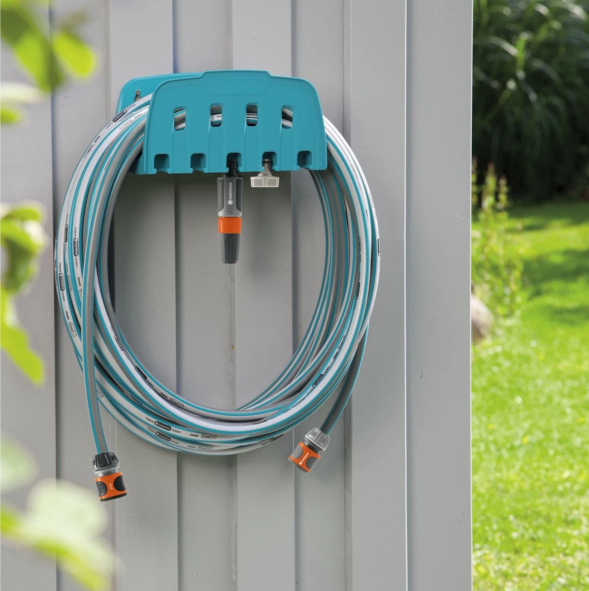 GARDENA Slanghouder - Incl. Opbergruimte Voor GARDENA Aansluitstukken - Image 2