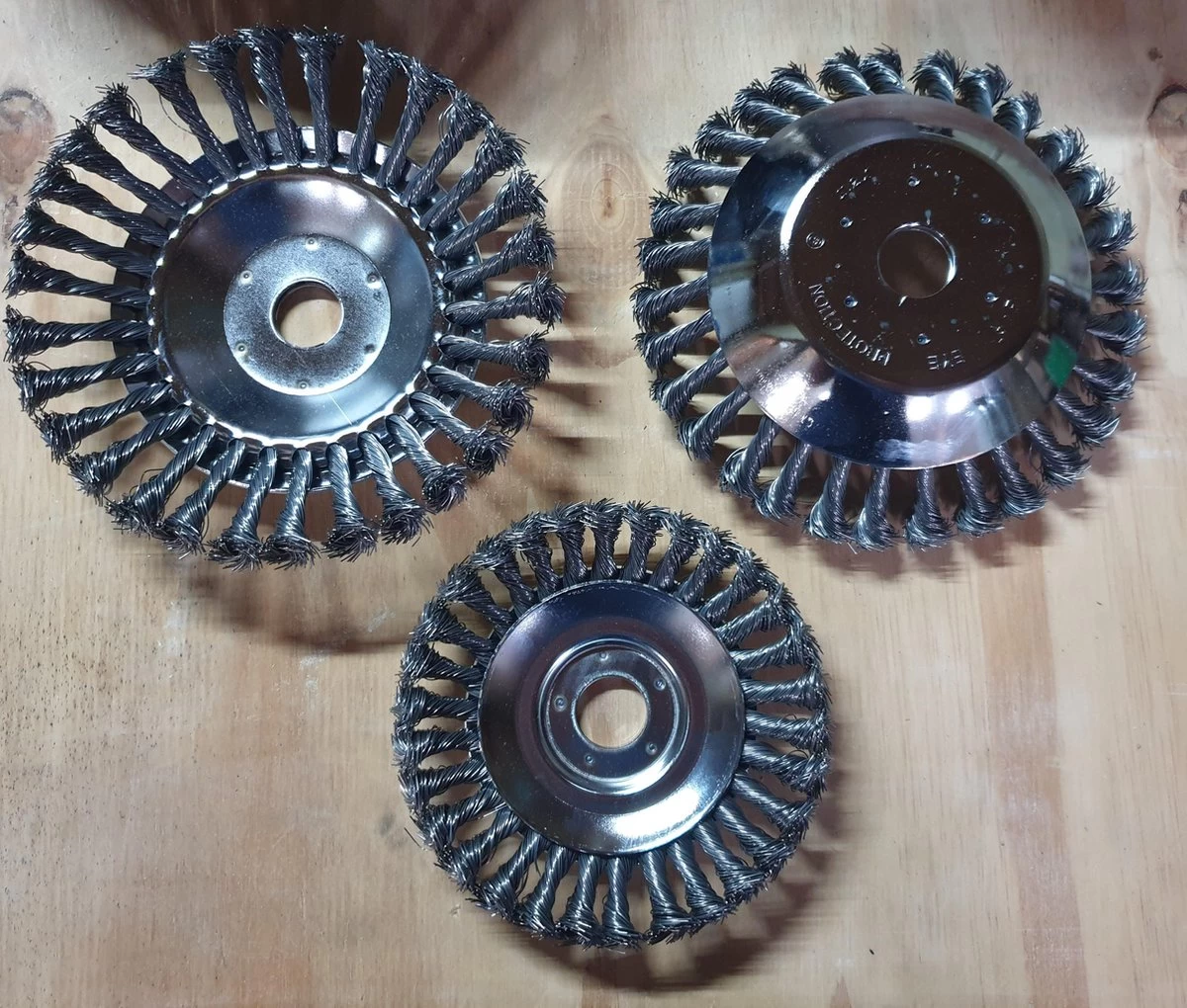 Onkruidborstel Voor Bosmaaier | 150mm /15 Cm Staalborstel Nieuw | Universele Onkruidborstel 150 Mm - Onkruidverwijderaar - Voegenborstel - Grastrimmer - Image 8