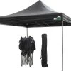MaxxGarden Easy-up Partytent - 3x3m - Standaard - Waterdicht - Opvouwbaar - Inclusief Draagtas - Zwart