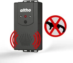 Altho Marterverjager - Ongedierteverjager - Marterverjager Auto - Steenmarter - Marter - Marterverjager Op Batterijen, 12V En Stopcontact - Indoor & Outdoor / Binnen & Buiten