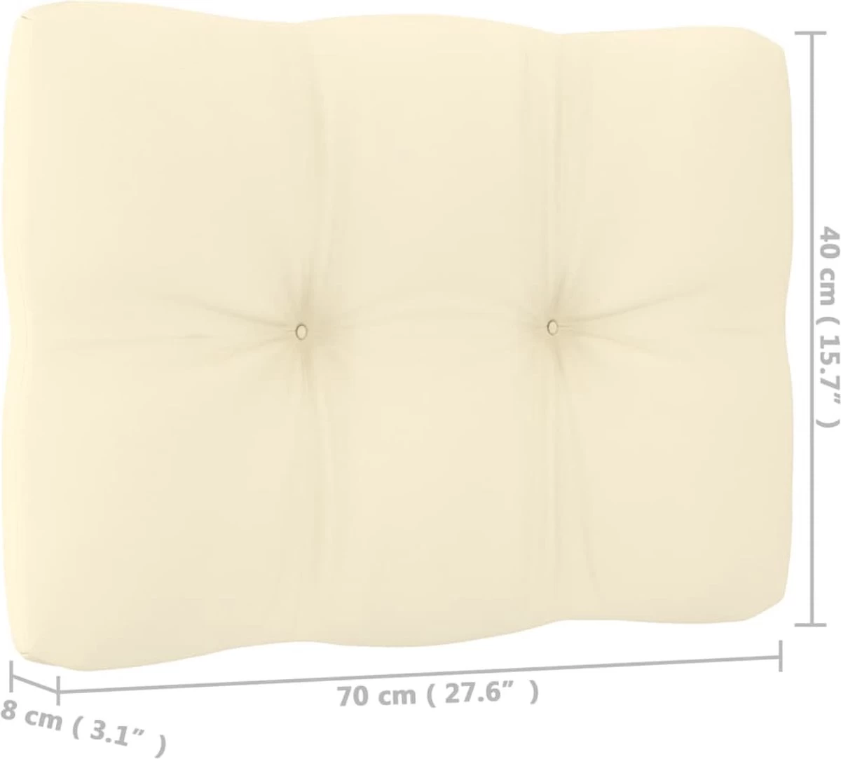 VidaXL 5-delige Loungeset Met Kussens Massief Grenenhout - Image 15