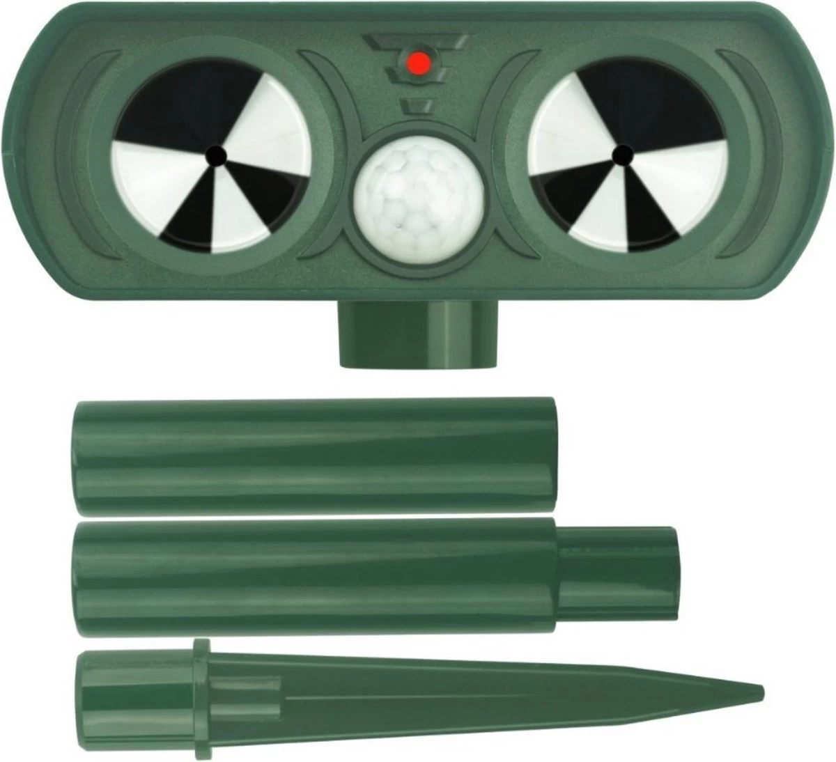 Sparckz Verjager® Ultrasone Kattenverjager Op Zonneenergie - Kattenschrik - Marterverjager - Afweermiddel Voor Vogels, Katten, Muizen, Ongedierte Etc. - Waterdicht - Rond - Image 3