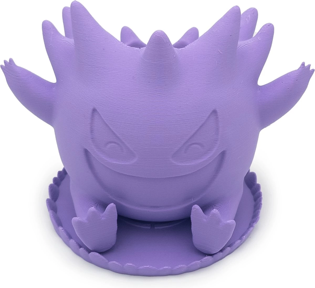 Azhora Pokémon Gengar Bloempot - Inclusief Opvangschaal - Lichtpaars - Image 7