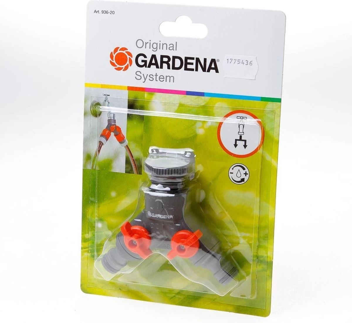 GARDENA 2-weg Ventiel 26,5 Mm (G 3/4"), 21 Mm (G 1/2") - Image 7