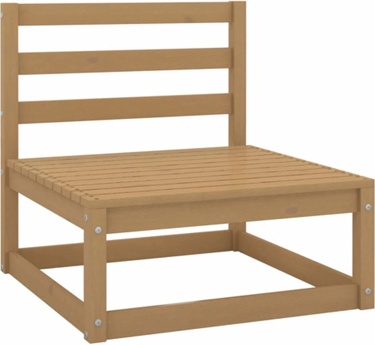 VidaXL 5-delige Loungeset Met Kussens Massief Grenenhout - Image 8