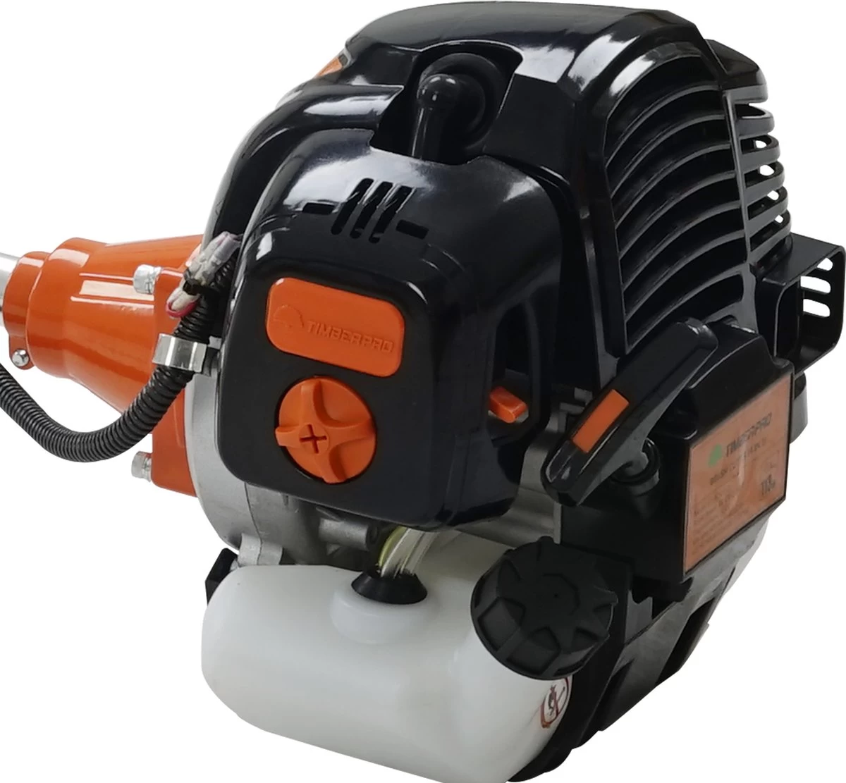 TIMBERPRO - 5-in-1 – Multitool – Benzine - Kettingzaag - Bosmaaier -Kantenmaaier - Haagschaar - Verlengstuk - 52 Cc. - Image 8