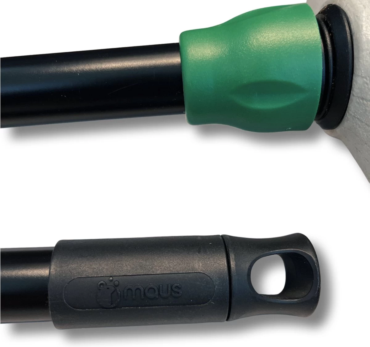 MAUS Bezem Binnen 50cm - Zachte Paardenhaar Zaalveger Met Steel 150cm - Gerecycled - Made In EU - Zeer Robuust - Image 2