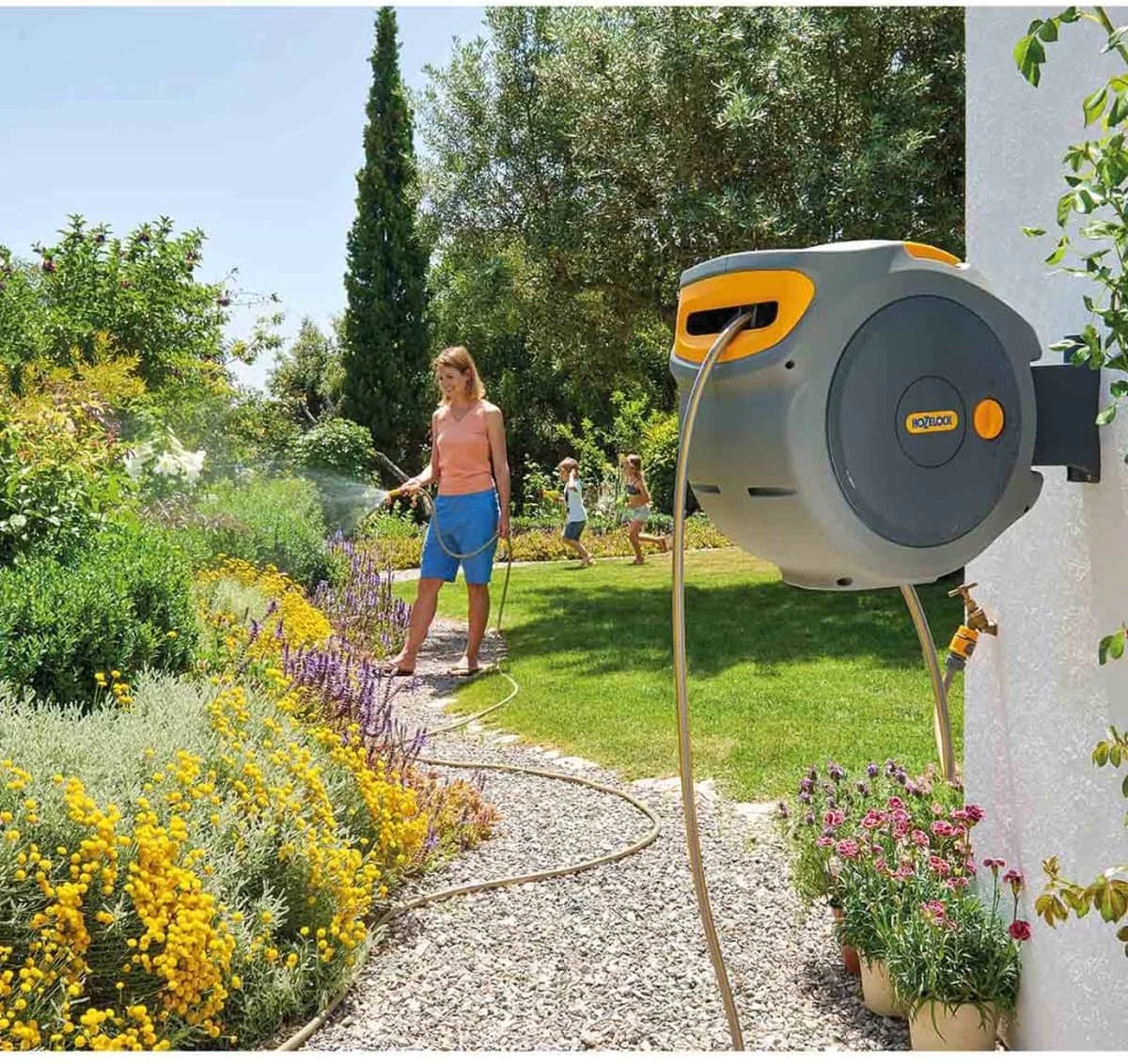 Hozelock AutoReel Slangenhouder / Wandslangbox 20m - Ø12,5mm - Image 13