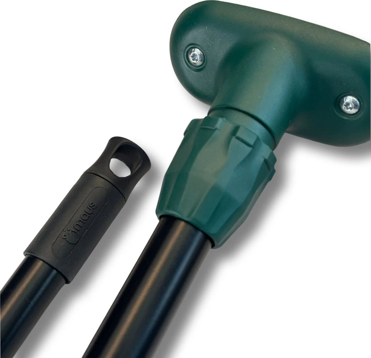 MAUS Classic Bezem Buiten 60cm - Harde PVC Straatbezem Van Hout Met Steel - Made In EU -zeer Robuust - Image 2