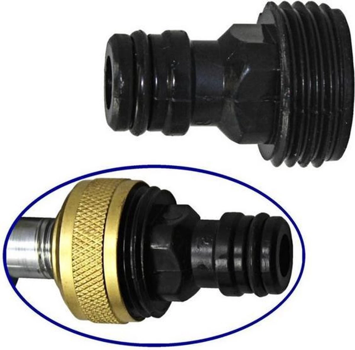 Merkloos Hogedrukreiniger | Opzetstuk Tuinslang | Spuitmond | Hogedrukspuit - Image 2