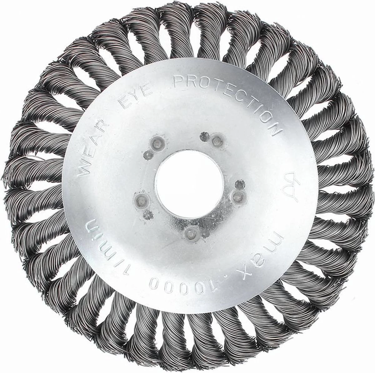 Onkruidborstel Voor Bosmaaier | 150mm /15 Cm Staalborstel Nieuw | Universele Onkruidborstel 150 Mm - Onkruidverwijderaar - Voegenborstel - Grastrimmer - Image 9