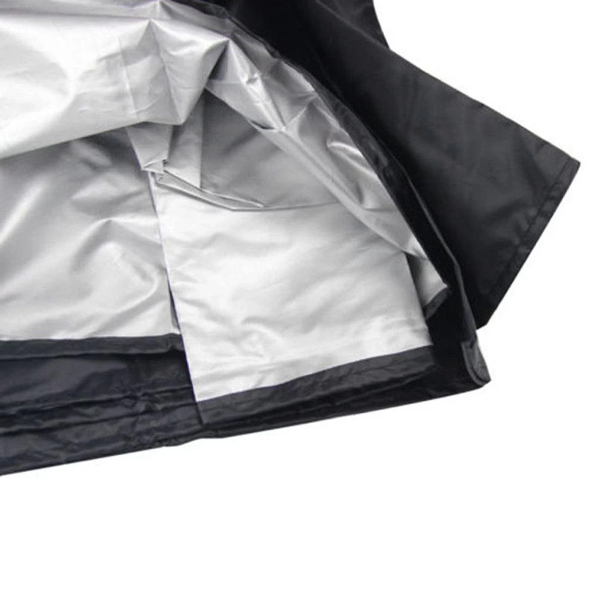 Merkloos Beschermhoes Voor Lounge Set - 215x87x80cm - Zwart - Tuin Set Beschermer - Afdekhoes Voor Lounge Bank - De Ideale Bescherming Voor Je Tuinmeubelen - Image 5