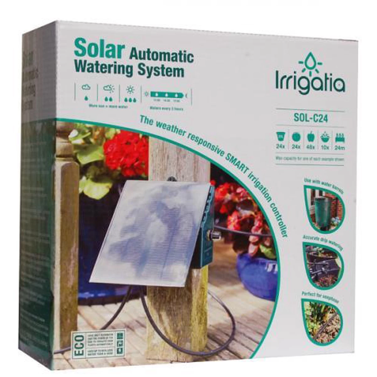 Irrigatia SOL-C24 Irrigatie Systeem Op Zonne-energie - Da's Slim Water Geven ! - Image 5