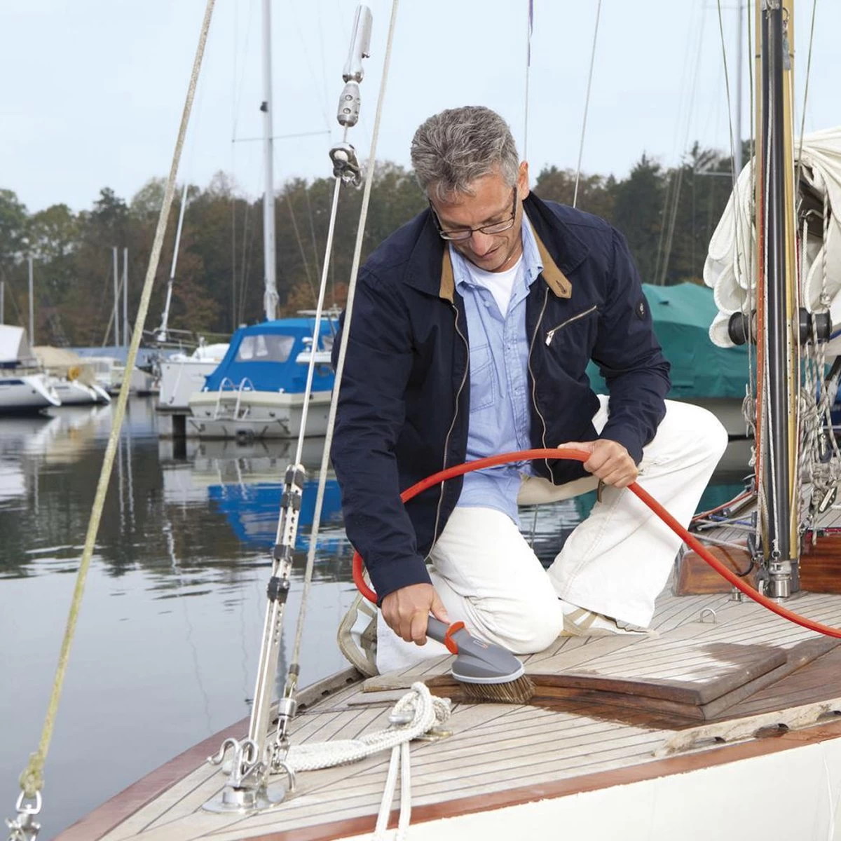 GARDENA Classic Draagcassette Roll-fix C15 Compleet - Inclusief 15 Meter Compact Slang - Image 6