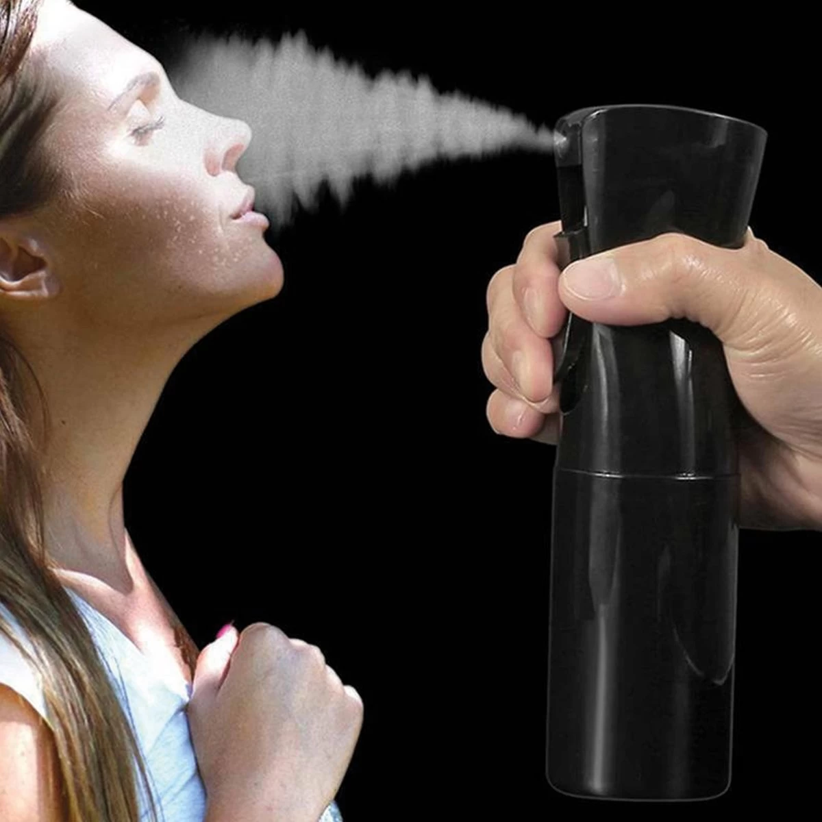 Hairspray - Mist Haarspray - 300ml - Zwart - Waterspuit - Water Verstuiver - - Image 7