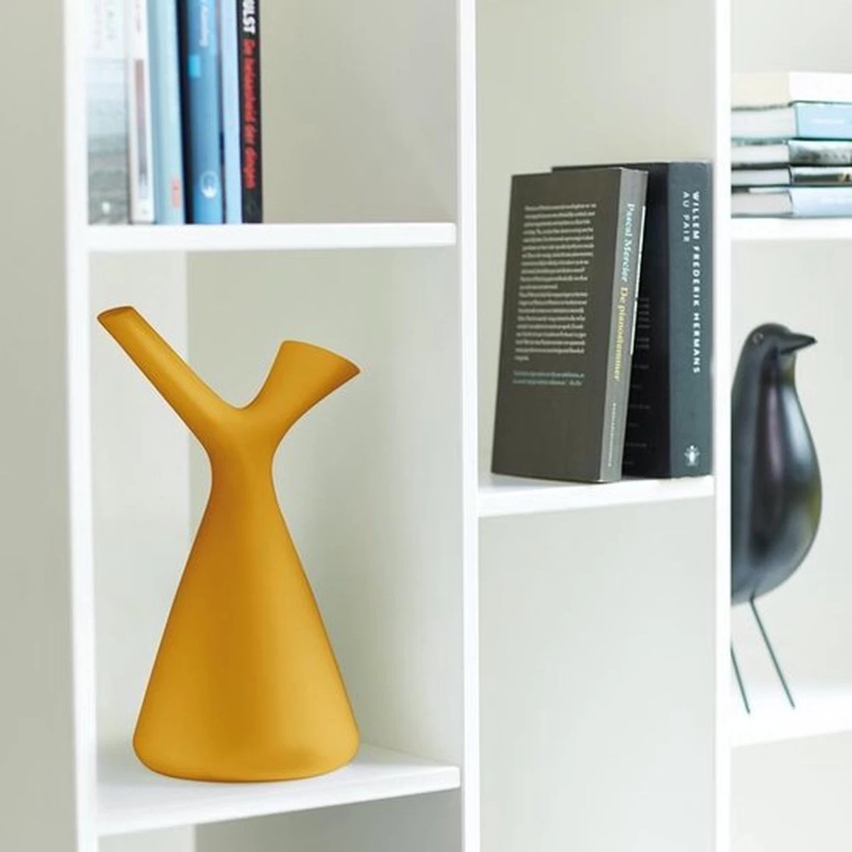 Elho Plunge Gieter 20 - Gieter Voor Binnenaccessoires - Ø 15.0 X H 29.5 Cm - Geel/Oker - Image 3