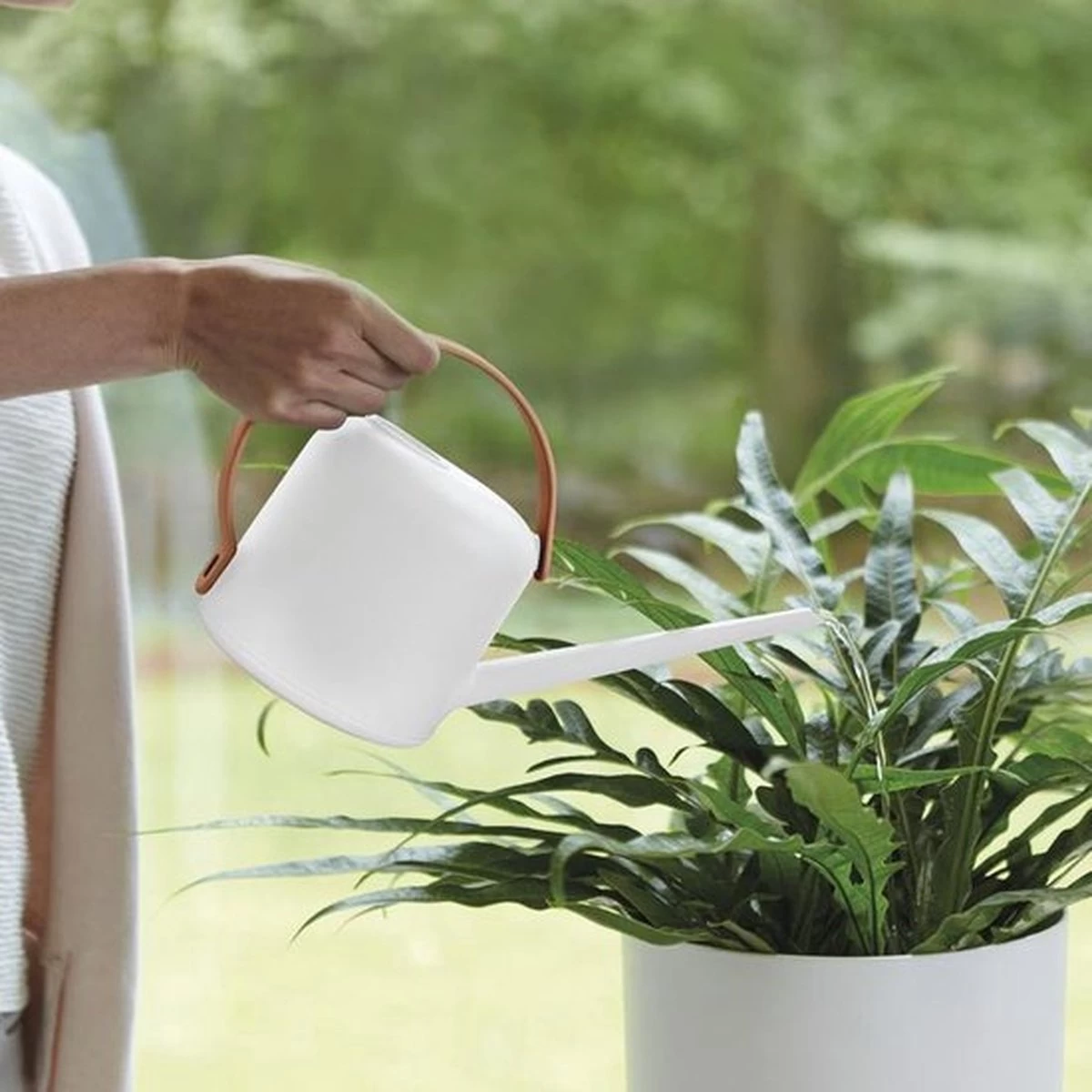 Elho B.for Soft Gieter 30 - Gieter Voor Binnenaccessoires - Ø 31.3 X H 0.0 Cm - Wit/Wit - Image 4