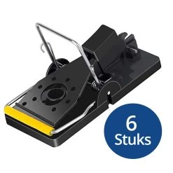 Merkloos Altho Muizenval - Muizenklem - 6 Stuks - Mouse Trap - Muizenvallen - 100% Pakkans – Voor Binnen En Buiten