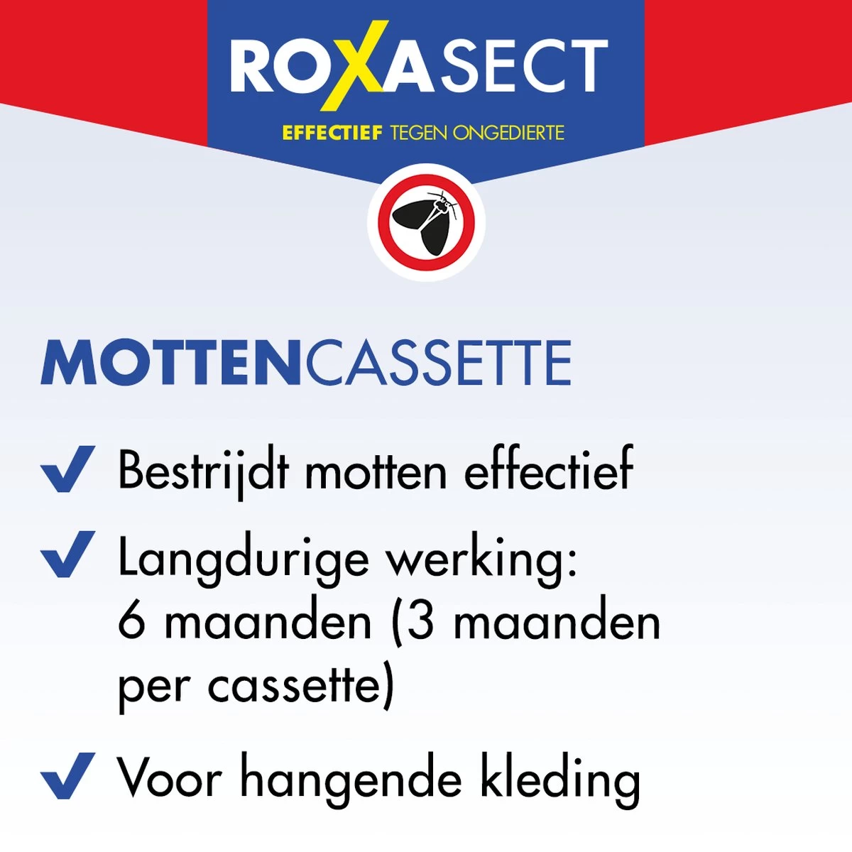 Roxasect - Anti Mottencassette - 6 Maanden Motvrij - 2 Stuks - Image 8
