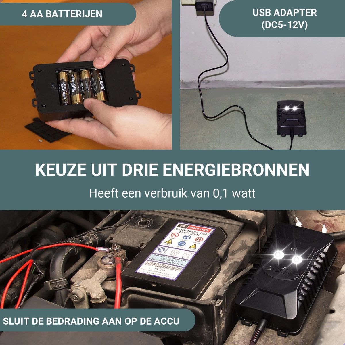 Westhome Marterverjager - Muizenverjager - Ongedierte Verjager - 2 Pack - 12V - Batterij En Accu - Image 7