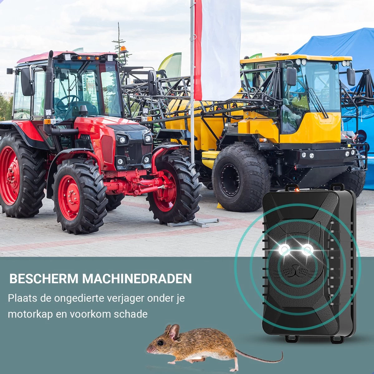 Westhome Marterverjager - Muizenverjager - Ongedierte Verjager - 2 Pack - 12V - Batterij En Accu - Image 11