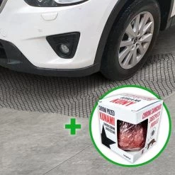 VerminBuster Anti Marter Mat Voor Onder Auto - Inclusief Afweermiddel - 200 X 150 Cm - Marterverjager - Steenmarter Verjager Auto