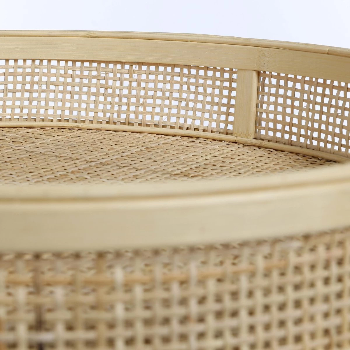 Mica Decorations Leandro Bijzettafel - Set Van 2 - H45 X Ø45 Cm - Zwart - Image 3