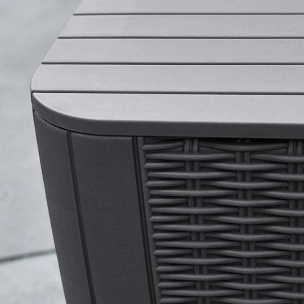 ALLIBERT Keter Luzon Opbergtafel - 39x39x43cm - Donkergrijs - Image 15