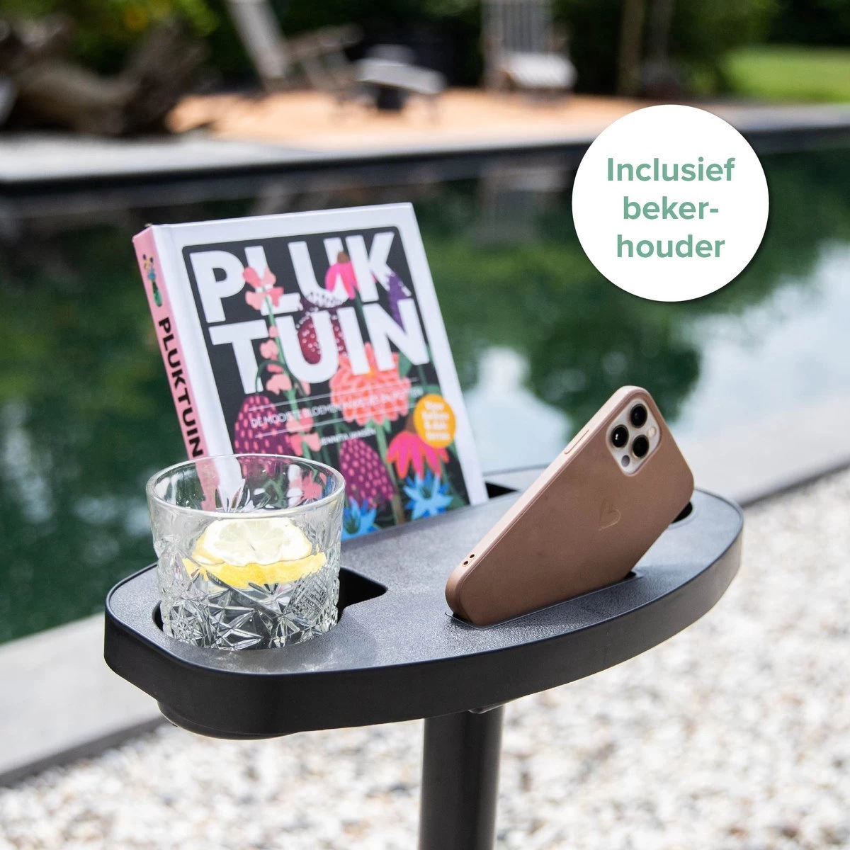 Vita5 Hangmat Met Standaard En Spreidstok – 2 Persoons – Incl. Bekerhouder - Afneembaar Kussen – Uv-bestendig – Beige - Image 11