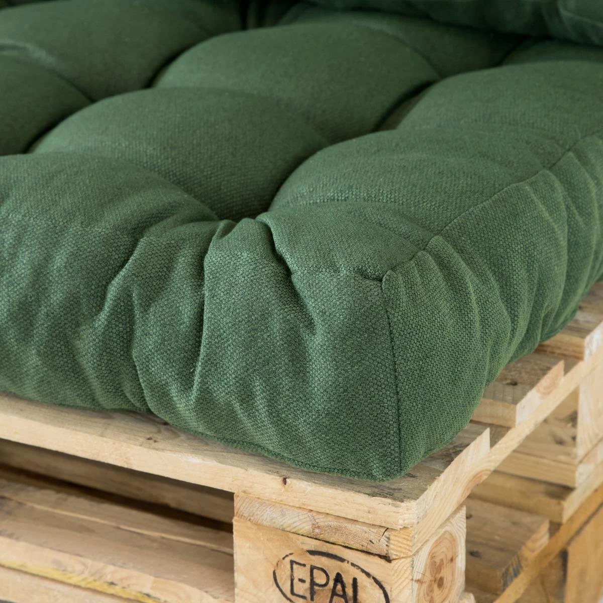 2L Home & Garden Palletkussen Metro Olijf - 120 X 80cm - Image 6