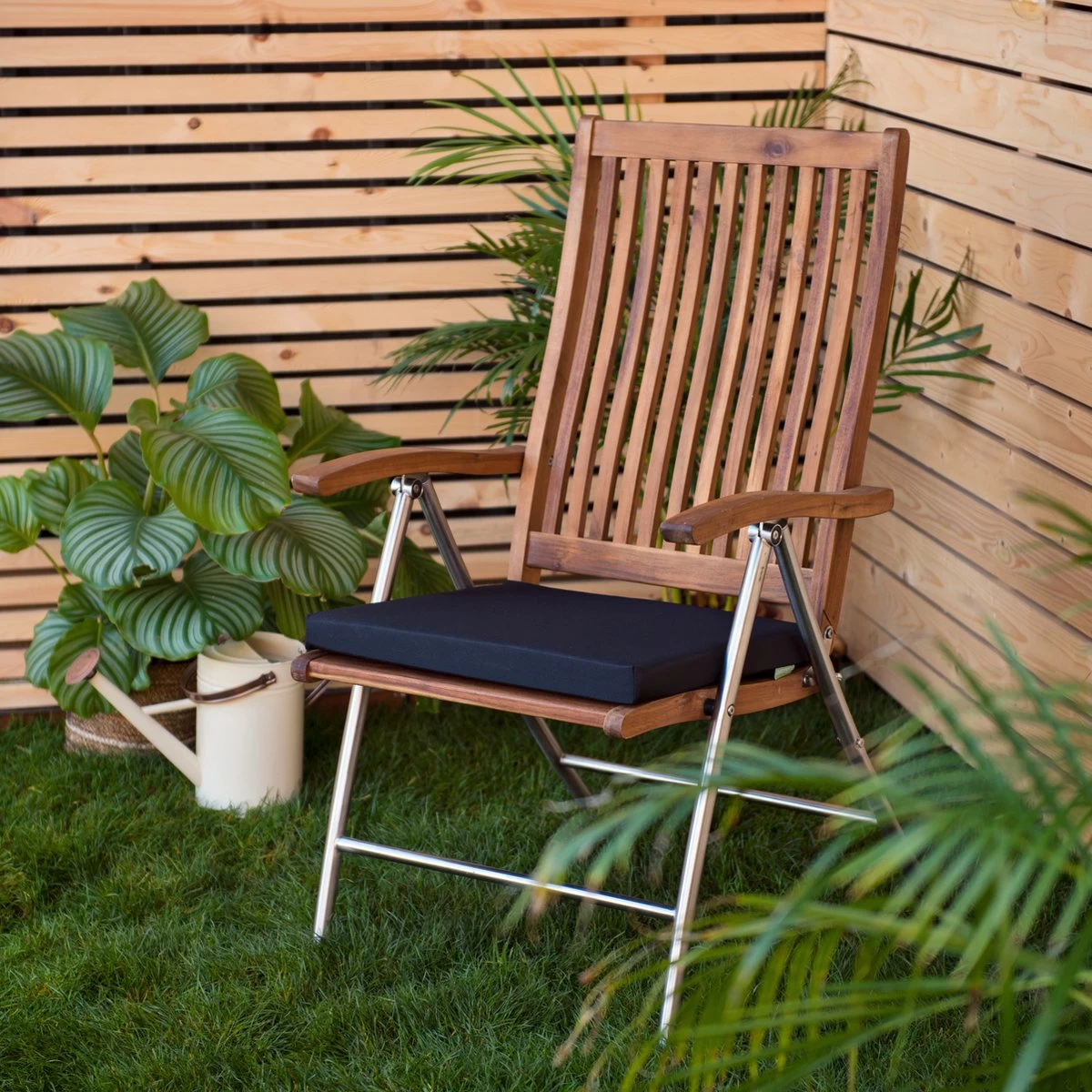Gardenista Stoelkussen - Waterbestendige Tuinkussens Voor Binnen En Buiten - Zitkussen Met Lint - Kussens Voor Tuinstoel - Image 3