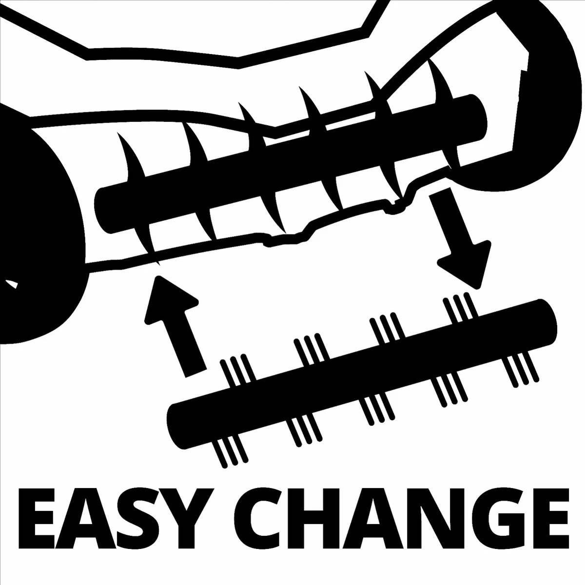 Einhell Verticuteerder En Beluchter GE-SA 1640 (1600 W - 40 Cm Werkbreedte - Tot 12 Mm Werkdiepte - In Hoogte Verstelbaar Stuur - Opvangzak 48 L - Incl. Beluchtingsrol) - Image 8