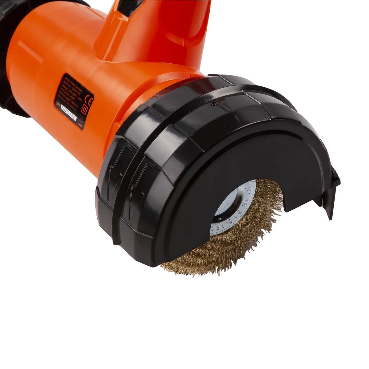 Kibani Elektrische Onkruidborstel 400W - Inclusief 2 Borstels - 11cm Diameter - Voegenreiniger - Stalen En Nylon Borstel - Voegenborstel - Onkruidverwijderaar - Onkruidverdelger - Voegborstel - Image 4