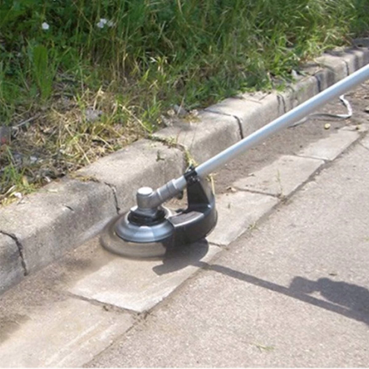 Merkloos Onkruidborstel - Voegenborstel - Elektrisch - Bosmaaier - Staalborstel - Universeel - 20cm - Image 4