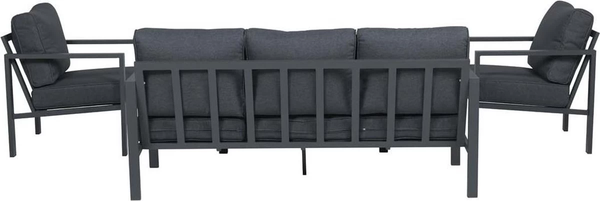 Garden Impressions Durban Loungeset - 4-delig - Zwart - Image 20