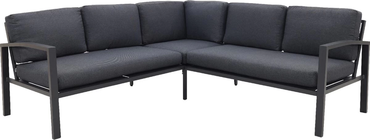 Wellington Lounge Dining Set - Carbon Black - Image 13