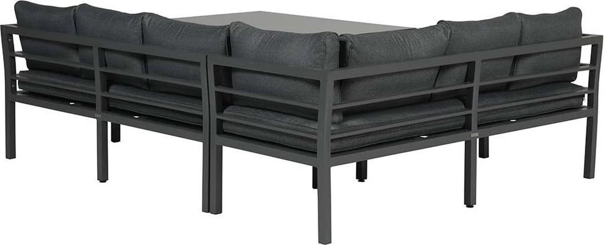 Blakes Lounge Diningset - 4 Delig - Donker Grijs - Image 7