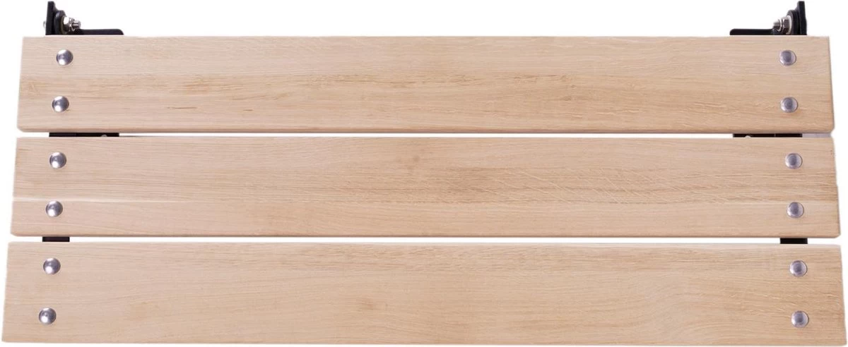 MaximaVida Opklapbare Gevelbank Jordaan 100 Cm- FSC Eikenhout - Image 3