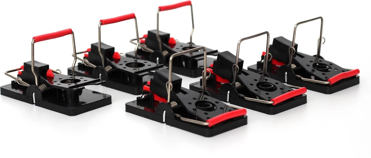 PROTEKX Muizenval - 6 Stuks - Voor Binnen En Buiten - Extra Sterk - Niet Giftig - Hygiënisch - Hoge Vangkans - Ongedierte Verjager - Image 4